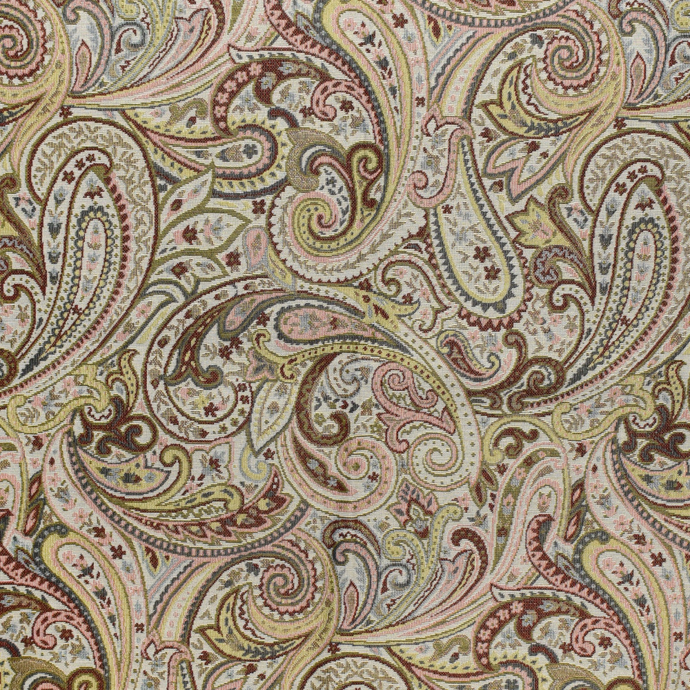 F3462 Salmon by Greenhouse Designer Fabric 70% Polyester, 30% Cotton Mexico 50,000 </p><p>Repeat: 19.6" H, 14.9" V 54" - Swanky Fabrics -