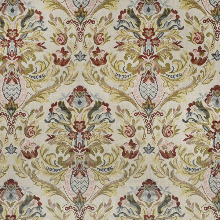F3467 Carnation by Greenhouse Designer Fabric E92: Value Tapestry 70% Polyester, 30% Cotton Mexico 50,000 double rubs </p><p>Repeat: 19.6" H, 14.9" V 54" - Swanky Fabrics -