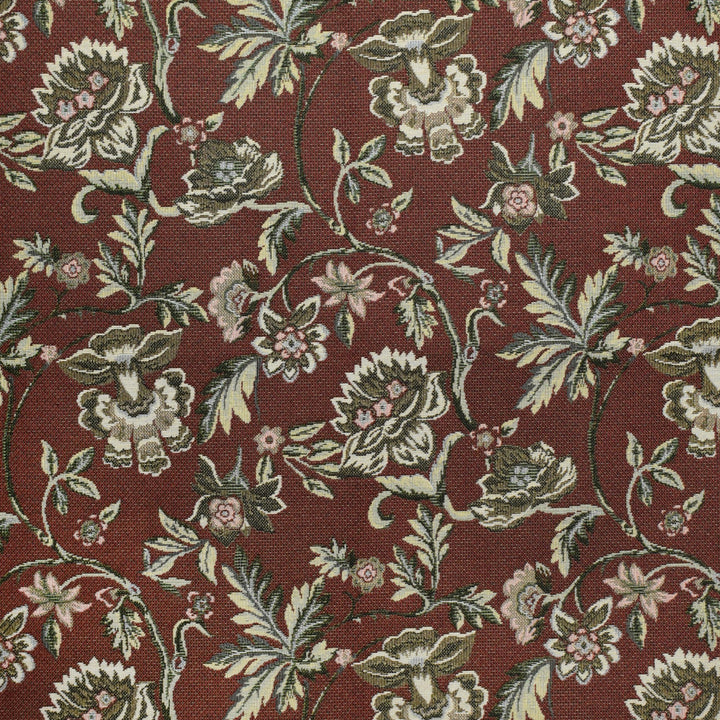 F3484 Garnet by Greenhouse Designer Fabric 70% Polyester, 30% Cotton Mexico 50,000 </p><p>Repeat: 19.6" H, 21.2" V 54" - Swanky Fabrics -