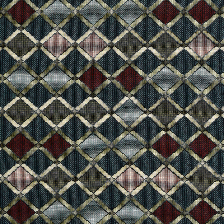 F3498 Cornflower by Greenhouse Designer Fabric E92: Value Tapestry 70% Polyester, 30% Cotton Mexico 50,000 double rubs </p><p>Repeat: 19.6" H, 10.2" V 54" - Swanky Fabrics -