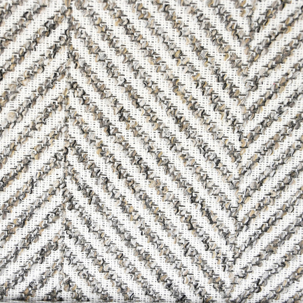 F3500 Aluminum by Greenhouse Designer Fabric 98.14% Olefin, 1.86% Polyester USA 51,000 </p><p>Repeat: .563" H, 6.875" V 55" - Swanky Fabrics -