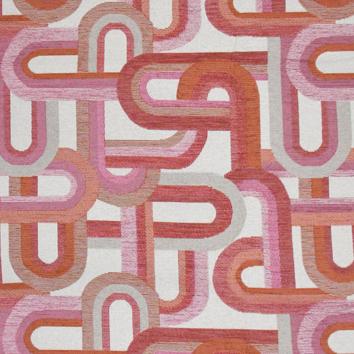 F3884 Rose by Greenhouse Designer Fabric F01: upholstery by COLOR 68% Polyester, 24% Viscose, 8% Cotton USA 84,000 double rubs </p><p>Repeat: 14.5" H, 14" V 54" - Swanky Fabrics -