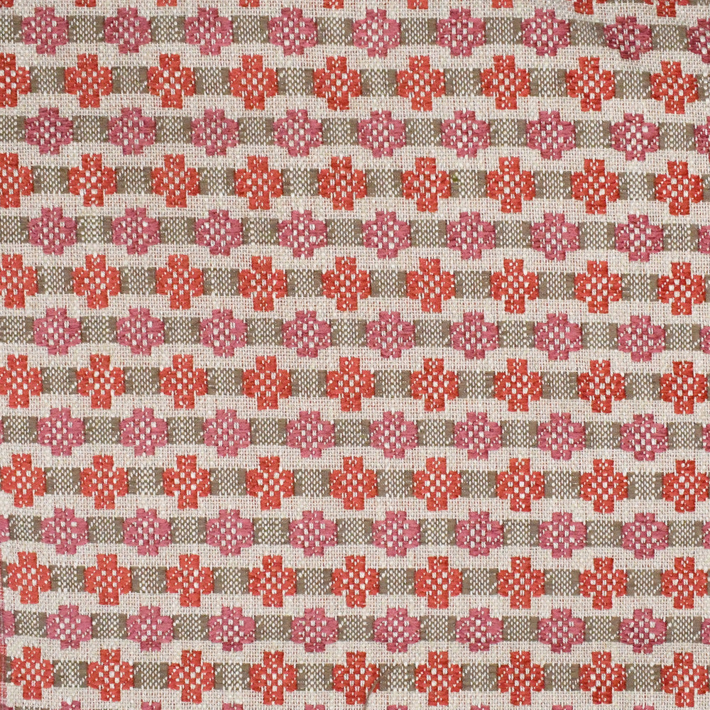 F3886 Taffy by Greenhouse Designer Fabric F01: upholstery by COLOR 50% Viscose, 28% Polyester, 14% Linen, 8% Cotton USA 39,000 double rubs </p><p>Repeat: 1.5" H, 1.75" V 54" - Swanky Fabrics -