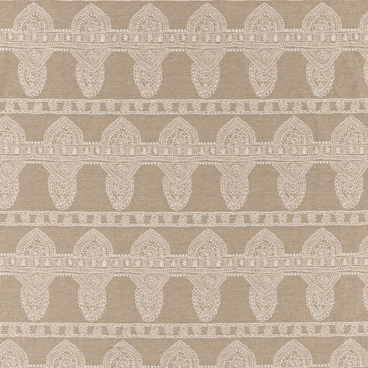 F400-139 by Charlotte Designer Fabric Sandstone 55% Polyester, 45% Cotton Made In USA Exceeds 100,000 Wyzenbeek Rubs (Heavy Duty) </p><p>Repeat: Horizontal 4.5" x Vertical 18.5" 54 Inches - Swanky Fabrics -
