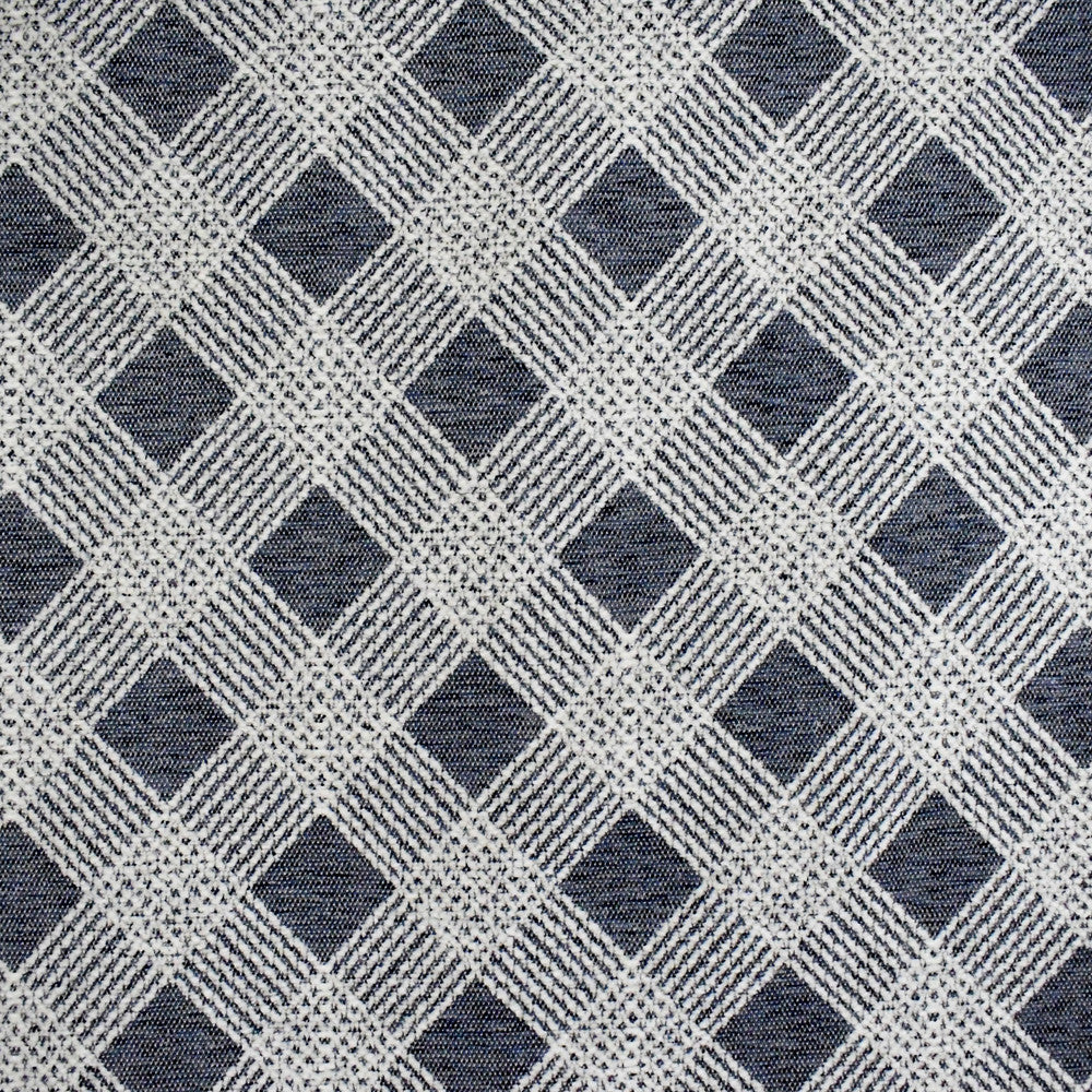 F4011 Admiral by Greenhouse Designer Fabric F03: upholstery by COLOR 43% Acrylic, 26% Polyester, 19% Polypropylene, 12% Viscose USA 102,000 double rubs </p><p>Repeat: .625" H, 6.125" V 54" - Swanky Fabrics -
