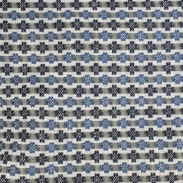 F4020 Cornflower by Greenhouse Designer Fabric 50% Viscose, 28% Polyester, 14% Linen, 8% Cotton USA 39,000 </p><p>Repeat: 1.5" H, 1.75" V 54" - Swanky Fabrics -
