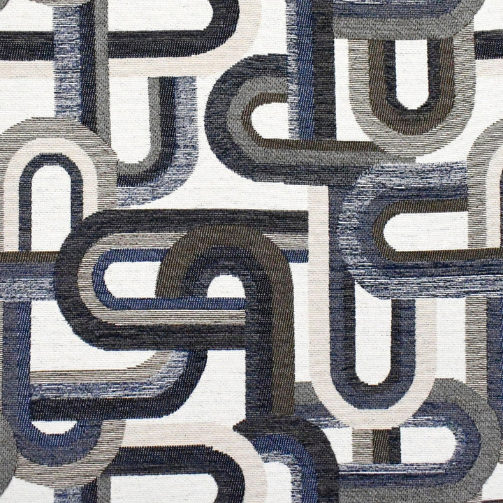 F4021 Indigo by Greenhouse Designer Fabric 68% Polyester, 24% Viscose, 8% Cotton USA 84,000 </p><p>Repeat: 14.5" H, 14" V 54" - Swanky Fabrics -