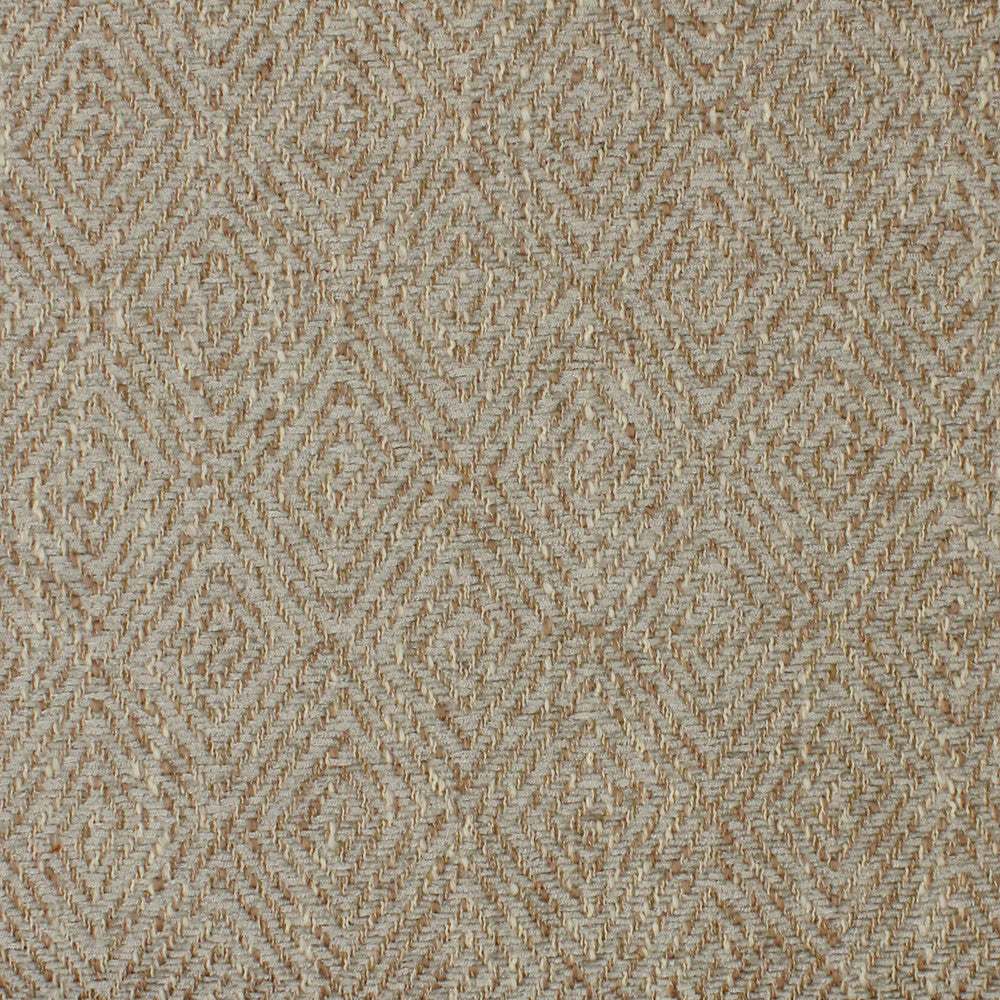 F4058 Clay by Greenhouse Designer Fabric F04: Performance Neutral 100% Polyester China 40,000 double rubs Performance </p><p>Repeat: 1.7" H, 2.5" V 56" - Swanky Fabrics -