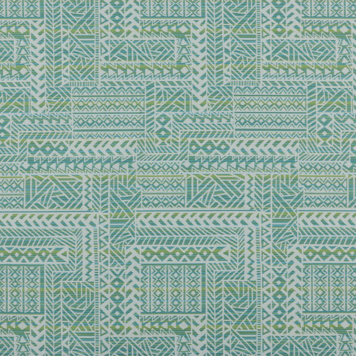 F4140 Ocean by Greenhouse Designer Fabric F06: Outdoor 72% Polypropylene, 28% Polyester 2,000 Light Hours Mexico 15,000 double rubs Water Repellent </p><p>Repeat: 14" H, 25.875" V 54" - Swanky Fabrics -