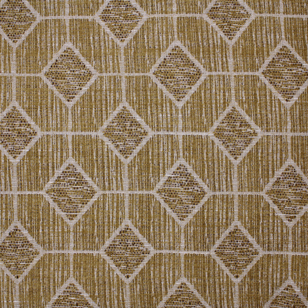 F4406 Golden by Greenhouse Designer Fabric 86% Polyester, 14% Cotton China 15,000 </p><p>Repeat: 5.5" H, 5.5" V 57" - Swanky Fabrics -