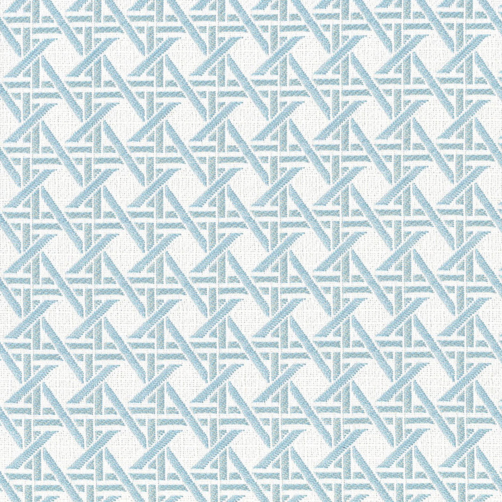F4587 Spa by Greenhouse Designer Fabric 100% Solution-Dyed Polyester China 50,000 </p><p>Repeat: 1.23" H, 1.23" V 56" - Swanky Fabrics -