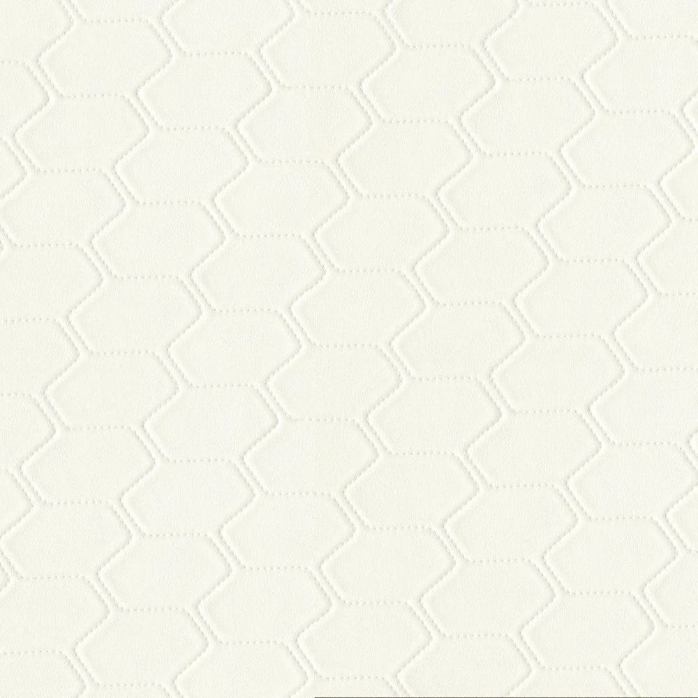 F5052 White by Greenhouse Designer Fabric 100% Vinyl, Backing: 100% Polyester China 1,500,000 </p><p>Repeat: 7" H, 9" V 54" - Swanky Fabrics -