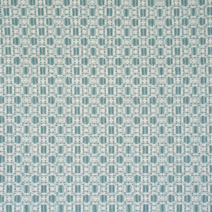 F5140 Light Blue by Greenhouse Designer Fabric 100% Polyester Mexico 40,000 </p><p>Repeat: 1.18" H, 3.93" V 54" - Swanky Fabrics -