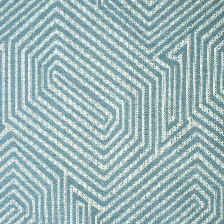 F5141 Steel Blue by Greenhouse Designer Fabric 100% Polyester Mexico 40,000 </p><p>Repeat: 1" H, 14.4" V 54" - Swanky Fabrics -