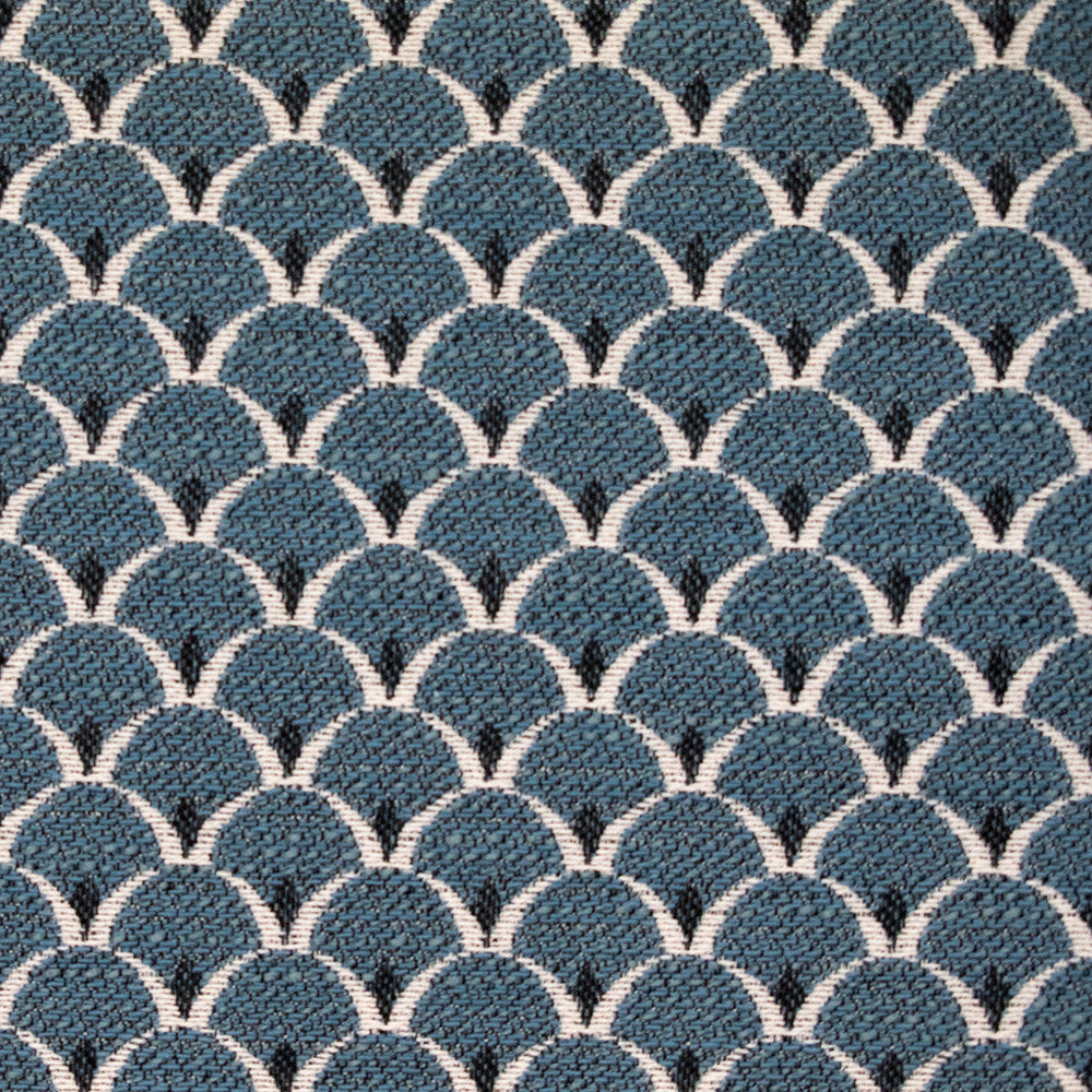 F5148 Slate by Greenhouse Designer Fabric 100% Polyester China 50,000 </p><p>Repeat: 1" H, .75" V 54" - Swanky Fabrics -