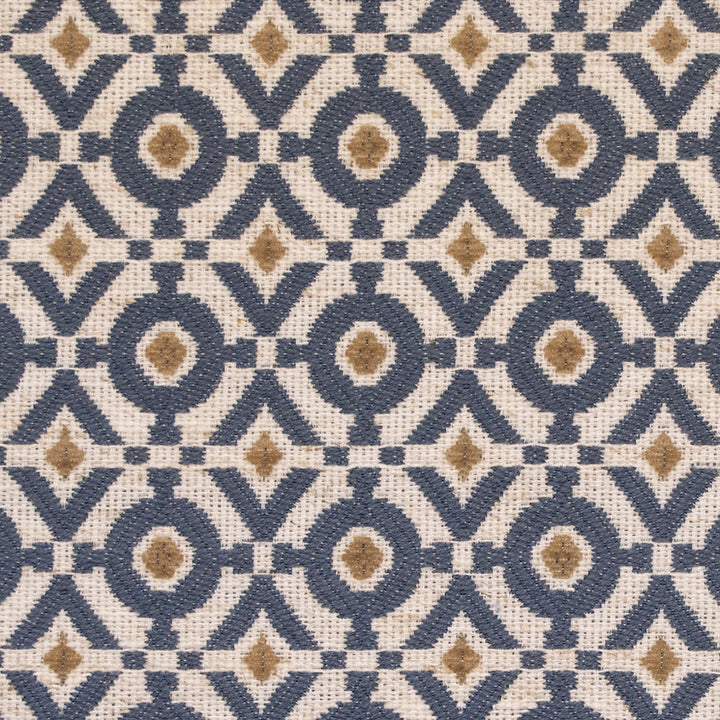 F5152 Chambray by Greenhouse Designer Fabric 92% Polyester, 8% Linen China 65,000 </p><p>Repeat: 1.25" H, 1.25" V 54" - Swanky Fabrics -