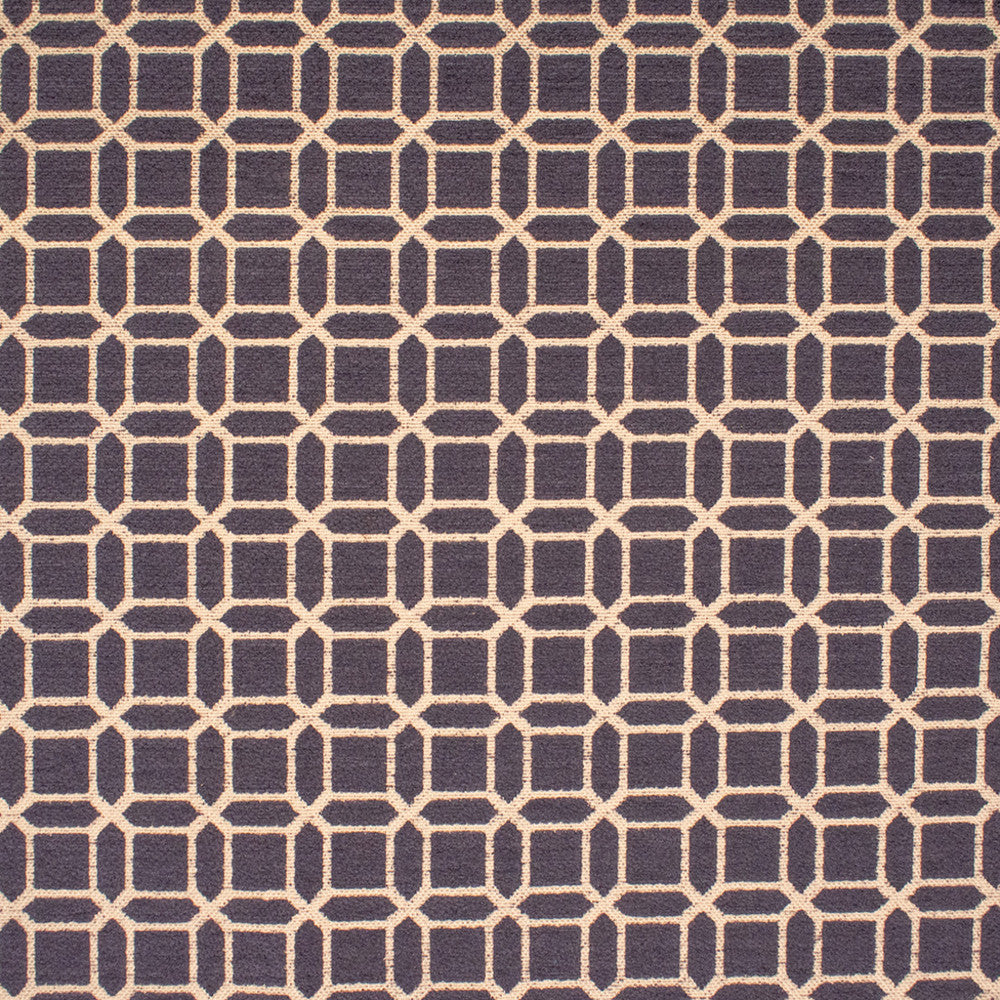 F5168 Steel by Greenhouse Designer Fabric 100% Polyester Mexico 40,000 </p><p>Repeat: 2" H, 14" V 54" - Swanky Fabrics -