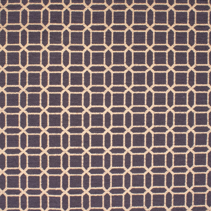 F5168 Steel by Greenhouse Designer Fabric 100% Polyester Mexico 40,000 </p><p>Repeat: 2" H, 14" V 54" - Swanky Fabrics -