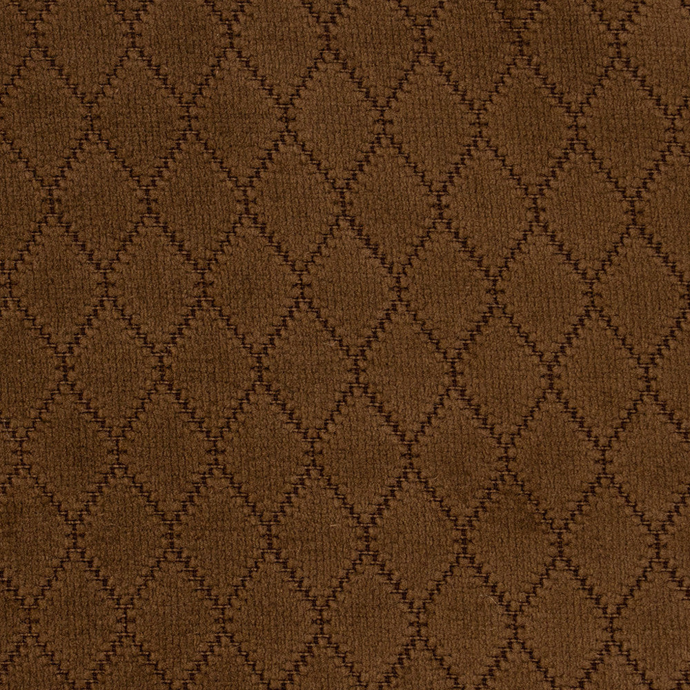 F5210 Cocoa by Greenhouse Designer Fabric 90% Polyester, 10% Nylon China 60,000 </p><p>Repeat: 1" H, .5" V 54" - Swanky Fabrics -