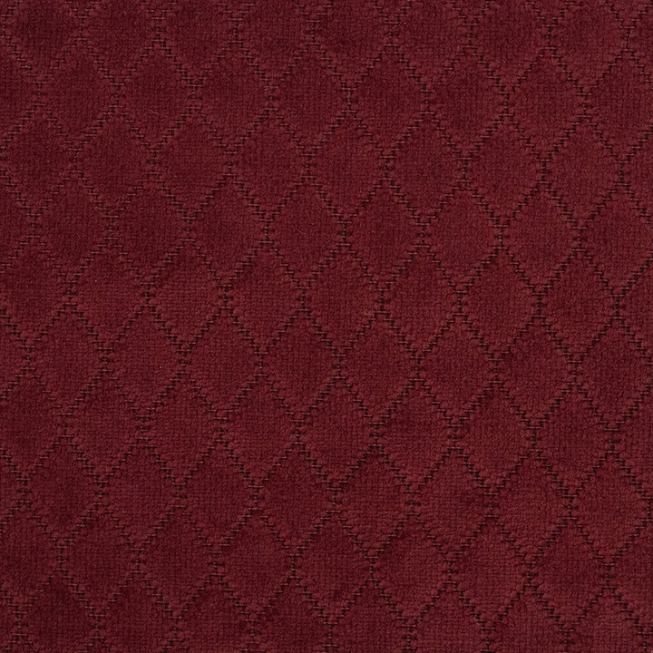 F5262 Crimson by Greenhouse Designer Fabric 90% Polyester, 10% Nylon China 60,000 </p><p>Repeat: 1" H, .5" V 54" - Swanky Fabrics -
