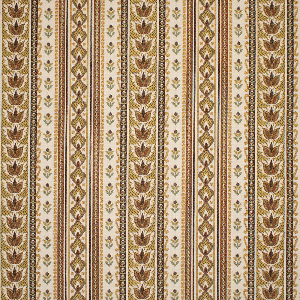 F5645 Gold by Greenhouse Designer Fabric 36% Polyester, 32% Acrylic, 32% Cotton Spain 15,000 </p><p>Repeat: .87" H, 6.26" V 55" - Swanky Fabrics -