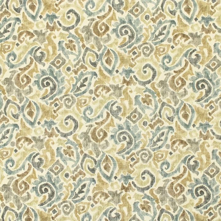 F5731 Harbor by Greenhouse Designer Fabric 100% Cotton Pakistan 30,000 </p><p>Repeat: 9" H hd, 12.25" V 54" - Swanky Fabrics -