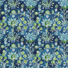 LILIA PRINT Navy F711115 by Thibaut Designer Fabric