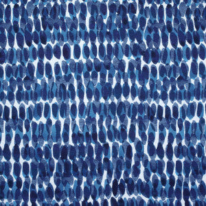 Rain Water Navy F910094 by Thibaut Designer Fabric