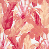 Travelers Palm Pink and Coral F910130 by Thibaut Designer Fabric