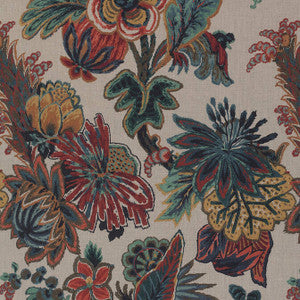 Floral Gala Jewel F910216 by Thibaut Designer Fabric