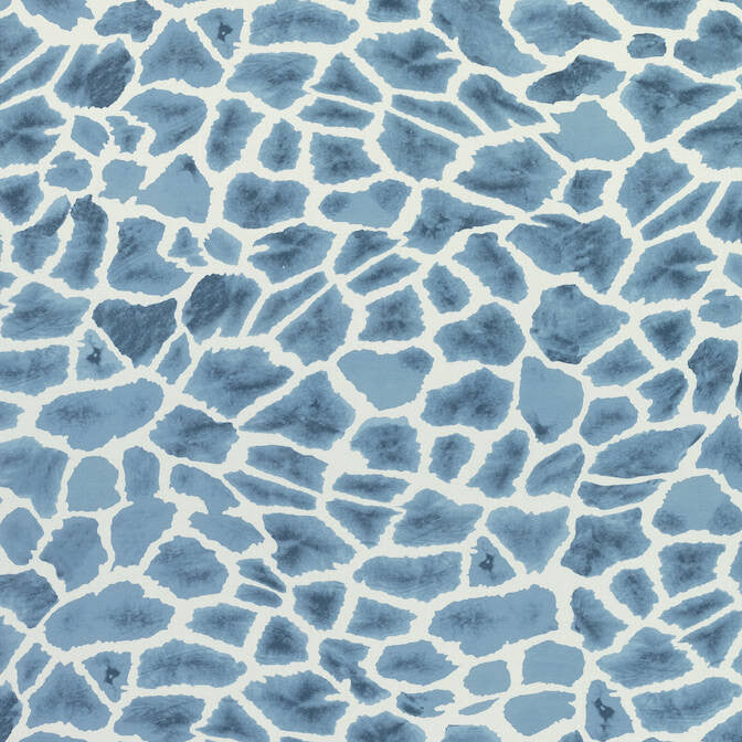 Makena Slate Blue F910220 by Thibaut Fabric Thibaut Fabric Makena Slate Blue F910220Fabric Colony Fabric Book 55% Cotton, 45% Linen ITALY </p><p>Repeat: V: 36 54 - Fabric Carolina -