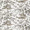 FOREST LODGE Brown and White F910540 by Thibaut Designer Fabric