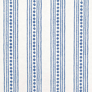 New Haven Stripe Navy F910608 by Thibaut Designer Fabric