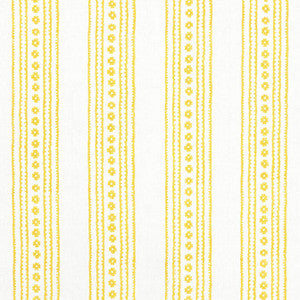 New Haven Stripe Yellow F910610 by Thibaut Designer Fabric