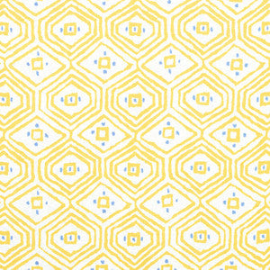 Pass-A-Grille Yellow F910615 by Thibaut Designer Fabric