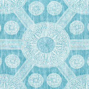 Stonington Turquoise F910634 by Thibaut Designer Fabric
