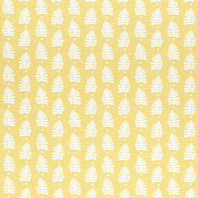 Ferndale Yellow F910654 by Thibaut Fabric Thibaut Fabric Ferndale Yellow F910654Fabric Ceylon Fabric 100% Cotton UNITED STATES </p><p>Repeat: V: 2 54 - Fabric Carolina -