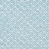 Indian Diamond Spa Blue F910662 by Thibaut Designer Fabric