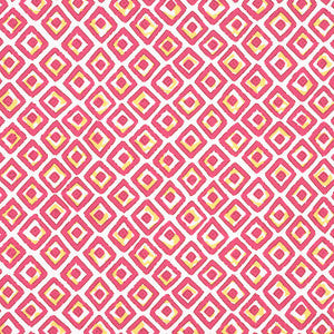 Indian Diamond Pink F910663 by Thibaut Designer Fabric