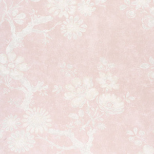 Claudette Blush F910816 by Thibaut Designer Fabric