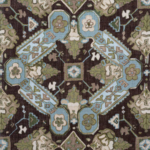 Persian Carpet Brown F910826 by Thibaut Designer Fabric