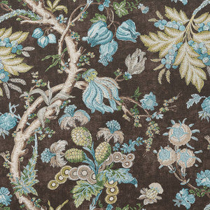 Chatelain Brown F910843 by Thibaut Designer Fabric