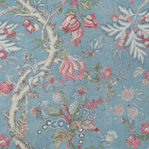 Chatelain Robin's Egg F910847 by Thibaut Designer Fabric