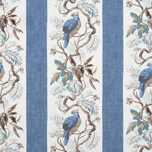 Williamson Blue F910861 by Thibaut Designer Fabric