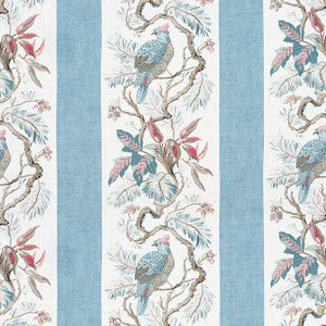 Williamson Spa Blue F910863 by Thibaut Designer Fabric