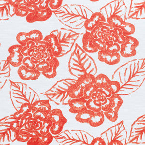 Bonita Springs Coral F913081 by Thibaut Designer Fabric