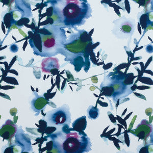 Open Spaces Blue F913083 by Thibaut Designer Fabric