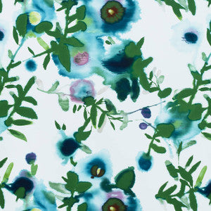 Open Spaces Turquoise F913084 by Thibaut Designer Fabric