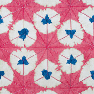 Sunburst Pink and Blue F913087 by Thibaut Designer Fabric