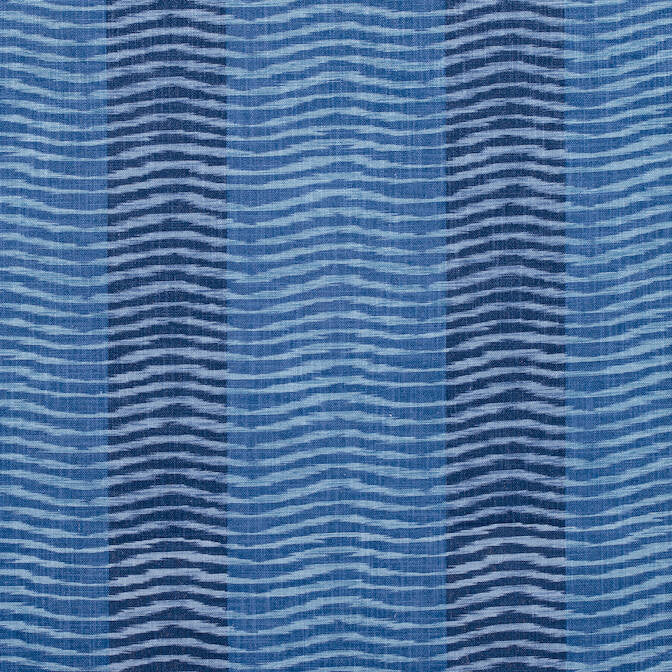 Wavelet Navy F913094 by Thibaut Fabric Thibaut Fabric Wavelet Navy F913094Fabric Summer House Fabric Book 51% Linen, 49% Viscose THAILAND </p><p>Repeat: V: 8 54 - Fabric Carolina -